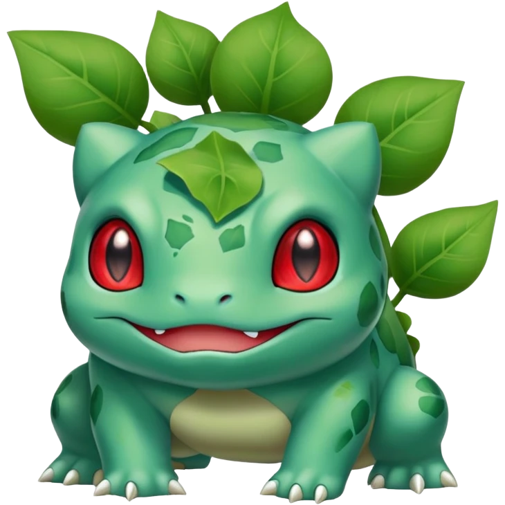 Bulbasaur from Pokemon emoji