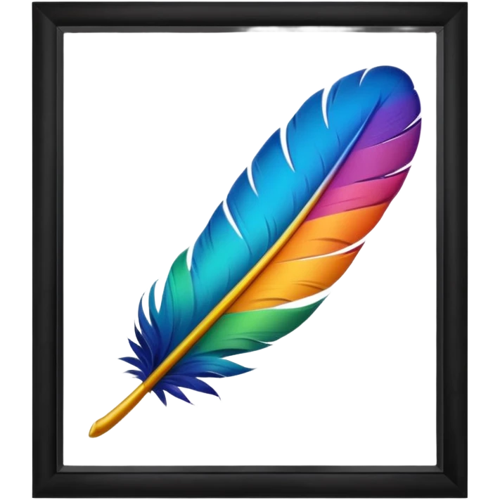 Feather stadium emoji