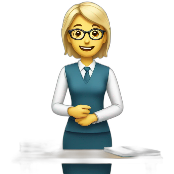 Informatic teacher emoji