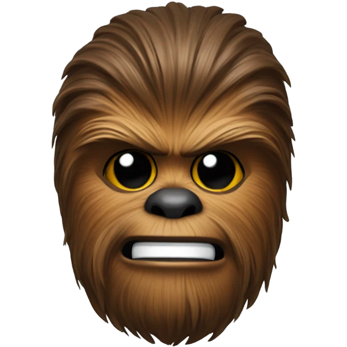 Chewbacca Star Wars  emoji