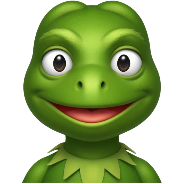 Kermit with different feelings emoji