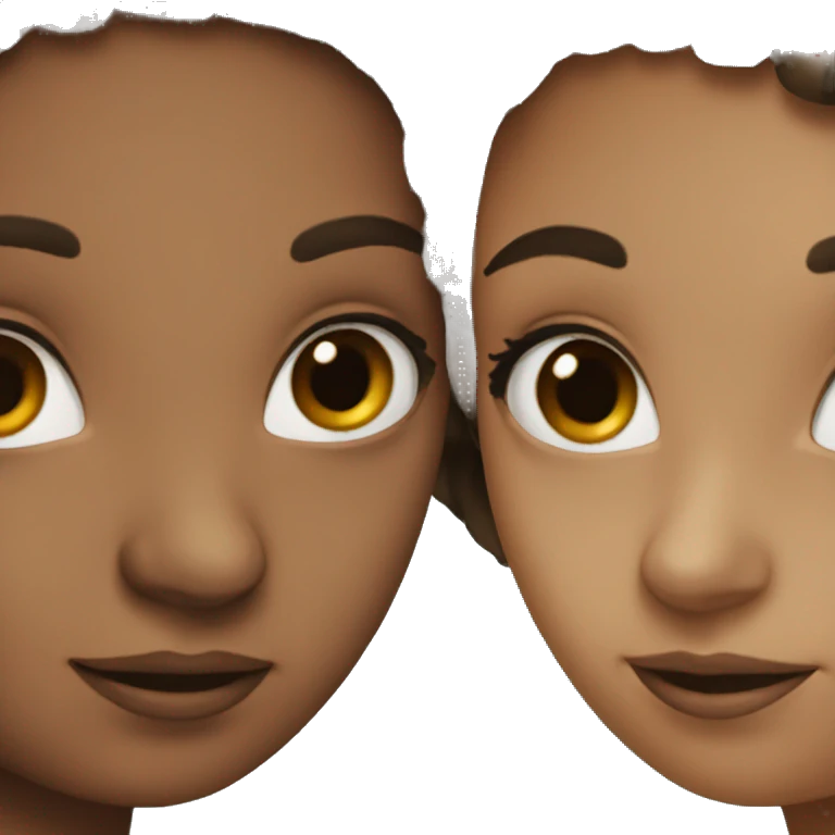 Two girls  emoji