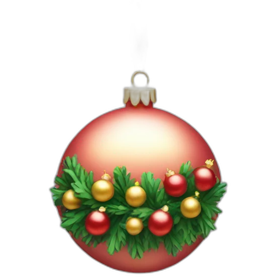 Garland bauble emoji