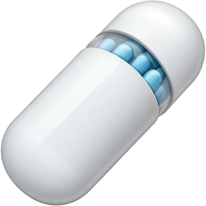 Pastilla en capsula emoji