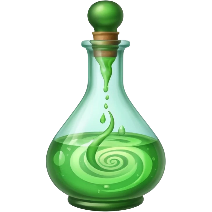 potion in a glass bottle  emoji