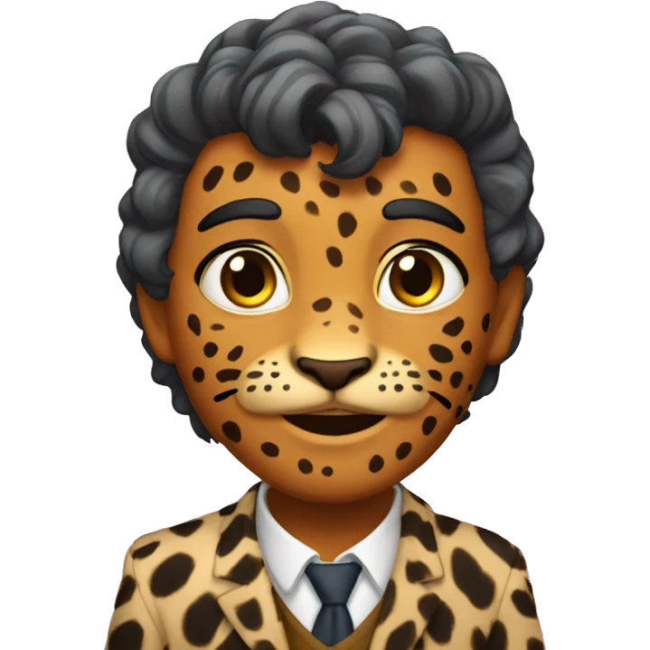 corazon de leopardo emoji
