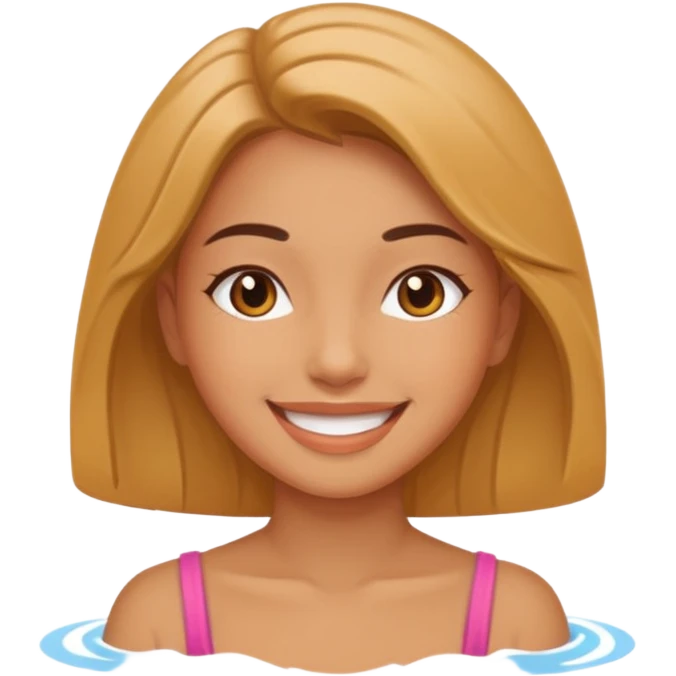 Relaxing girl emoji