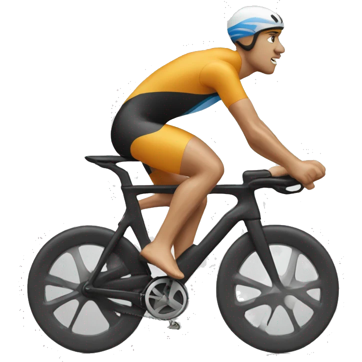 Triathlon swimmer biker runner emoji