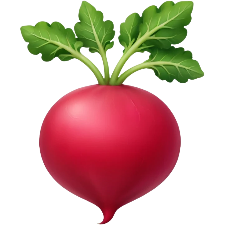 radish UK plant emoji