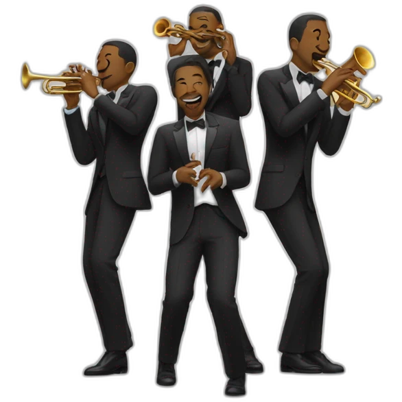 Groupe qui fait du jazz emoji