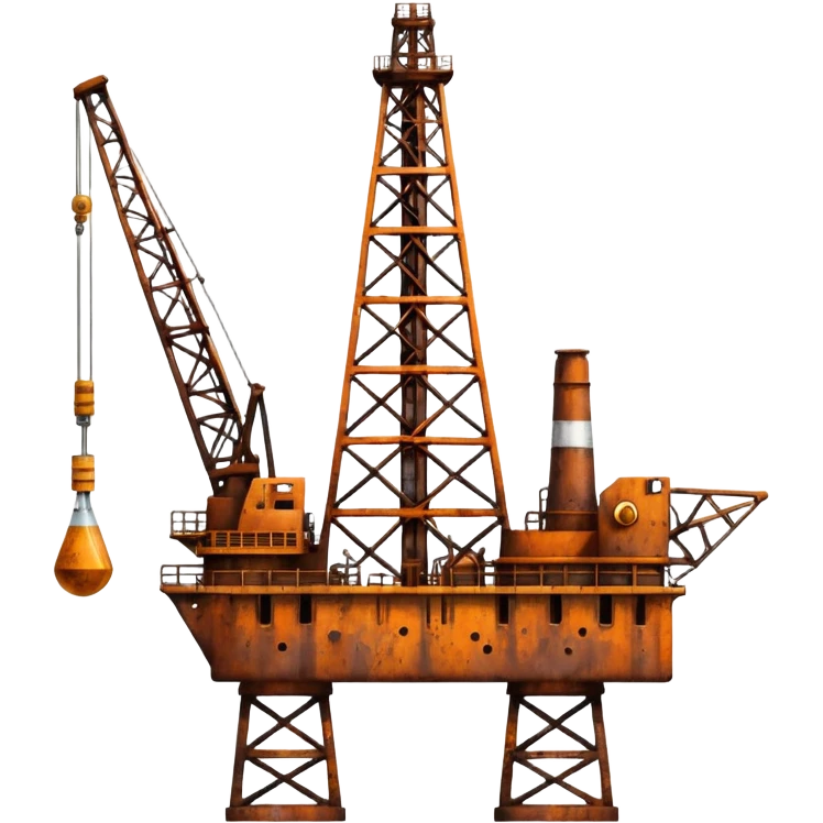 Extraction of petroleum emoji