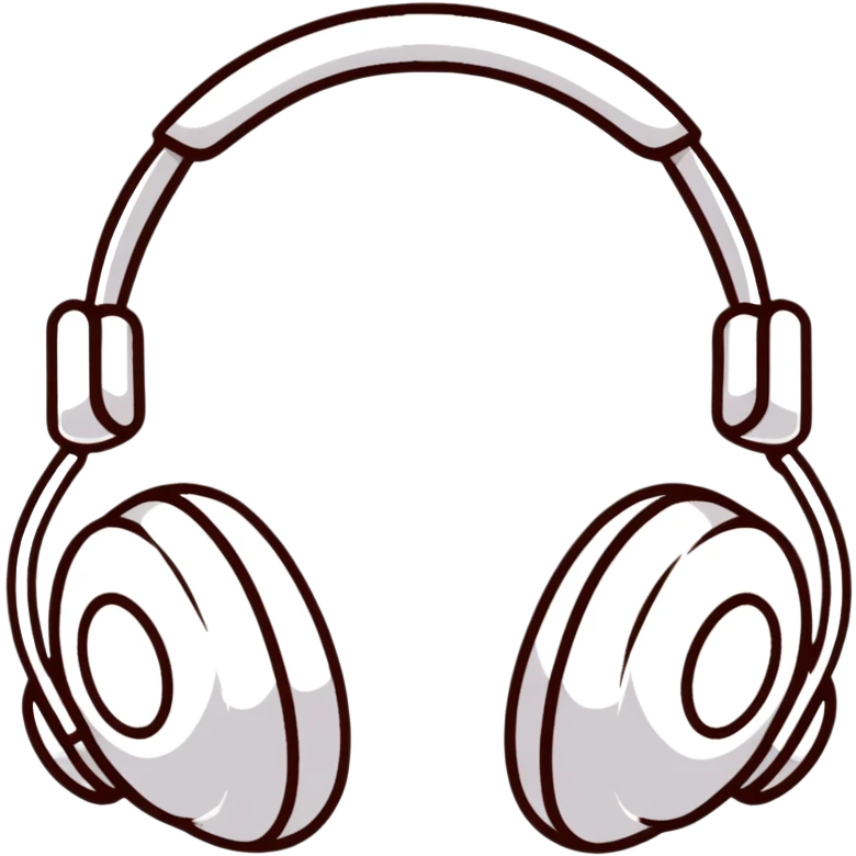 pink Apple headphones emoji