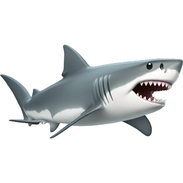 shark surfing emoji