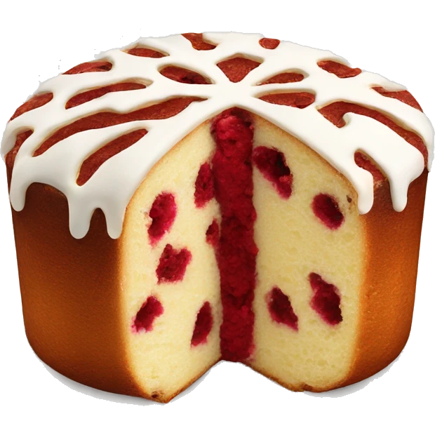 Red velvet panettone  emoji