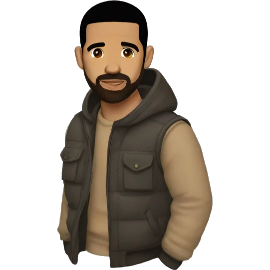 Drake but weird emoji