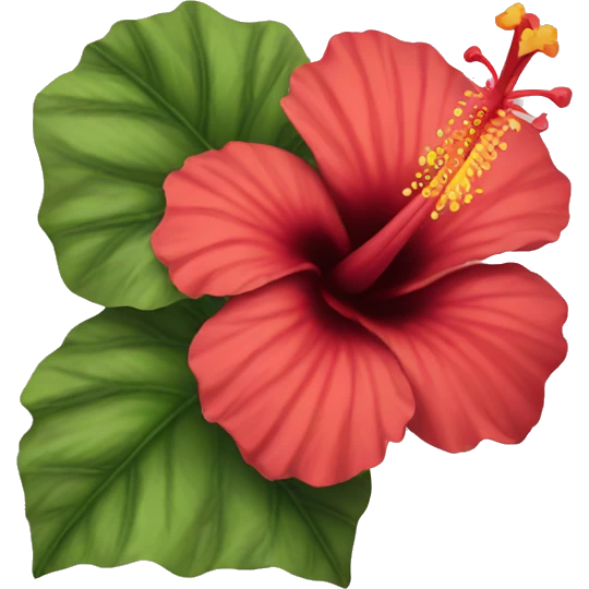 Emojie hibiscus flower emoji