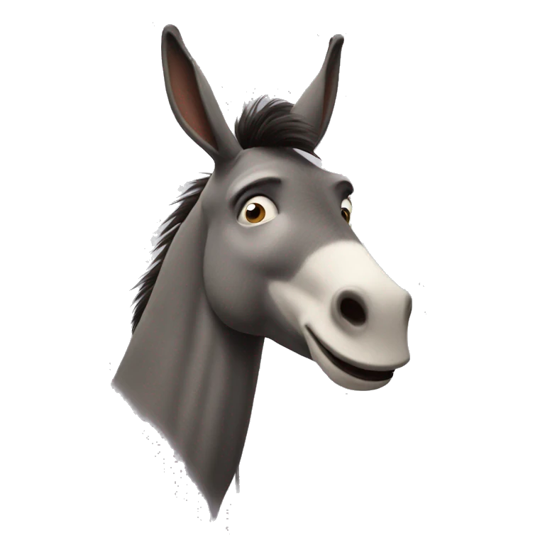 Donkey from shrek emoji