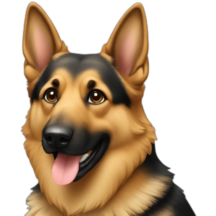 Berger allemand emoji