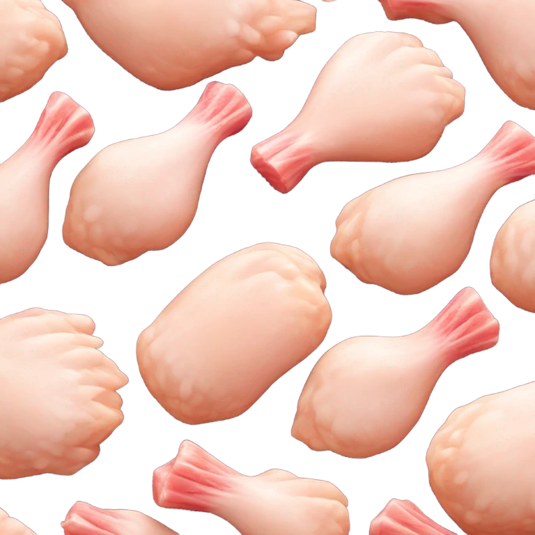 uncooked chicken emoji