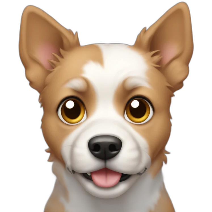 Dog-yorkside emoji