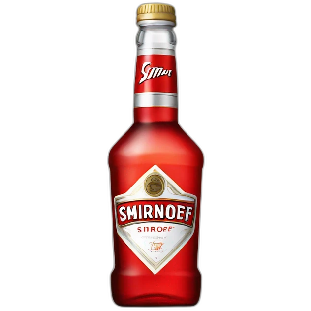 bottle of smirnoff emoji