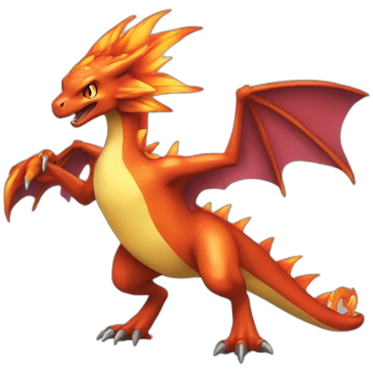 Dracaufeu sprite Pokémon emoji
