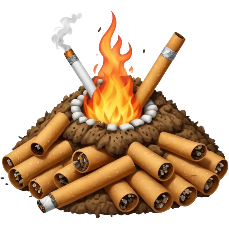 گوه و سیگار emoji