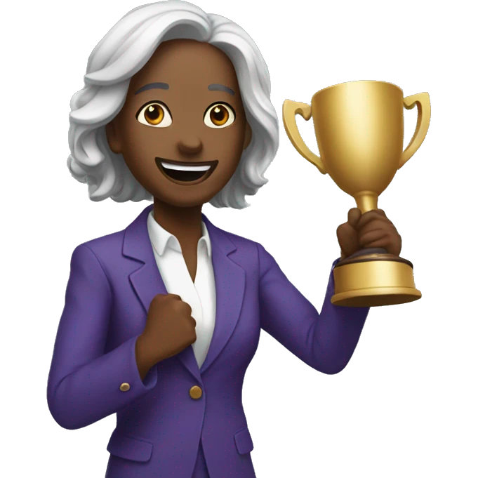Kamala winning emoji