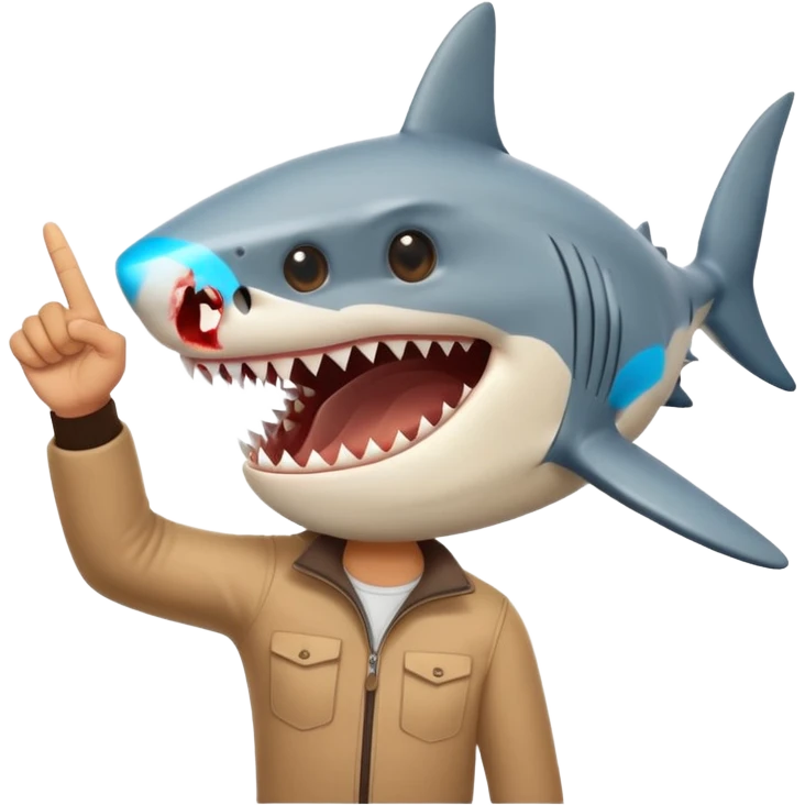 🦈🖕 emoji