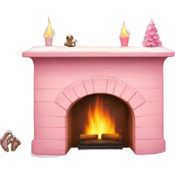 Winter Pink FirePlace emoji