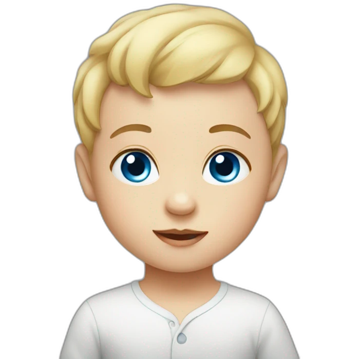 baby with blue eyes emoji