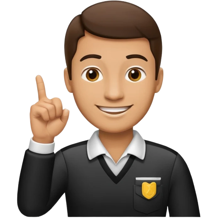 a ref adding a point to a volleyball scorekeeper emoji