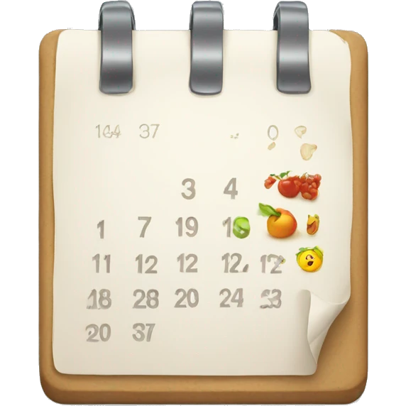 calender emoji