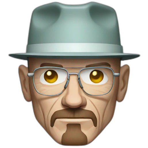 Cyborg walter white emoji