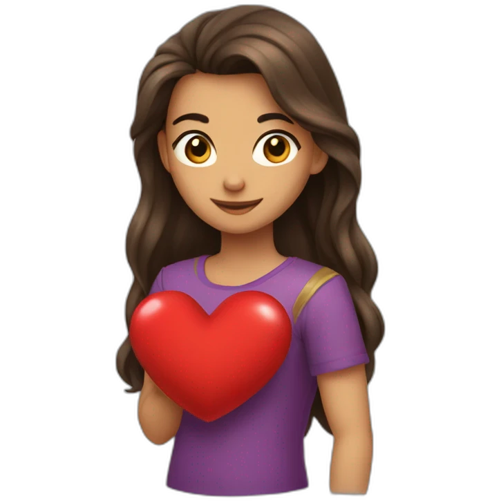 As de corazones emoji