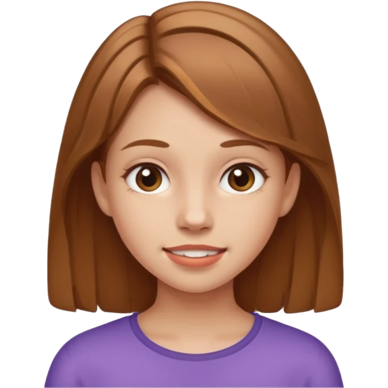 Girl with a underbite emoji