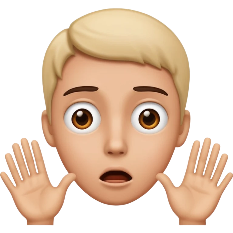 Weirded out emoji