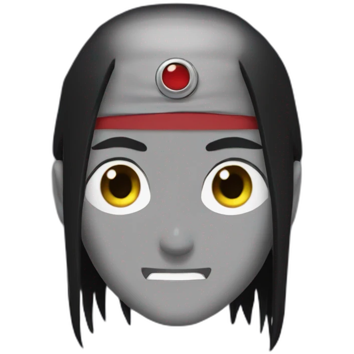 Itachi uchia with sarigan emoji