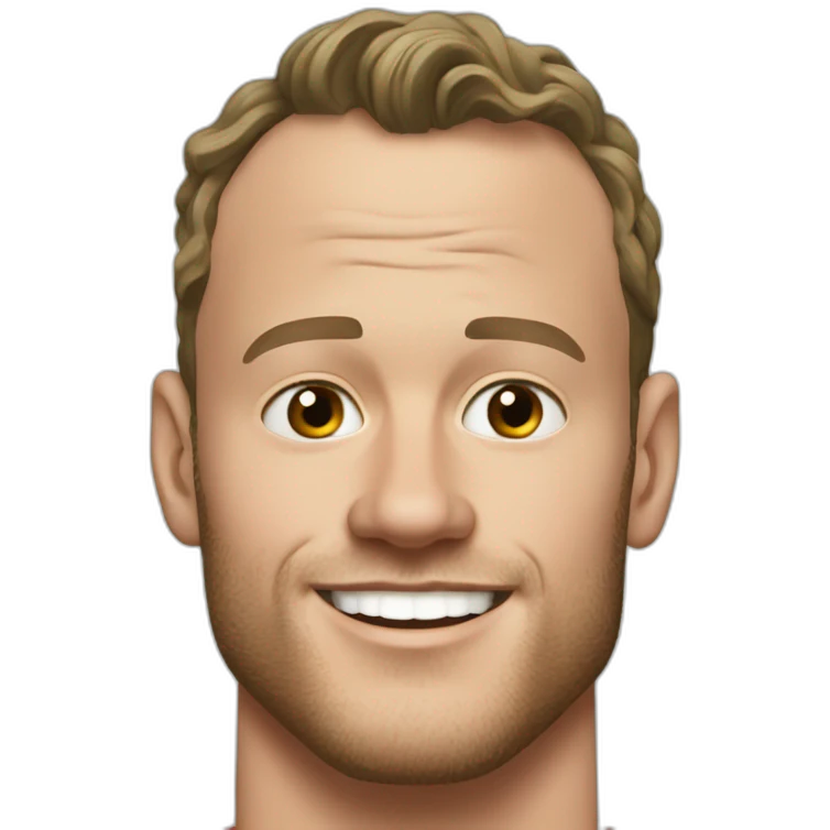 Jonathan Toews as beach bum emoji