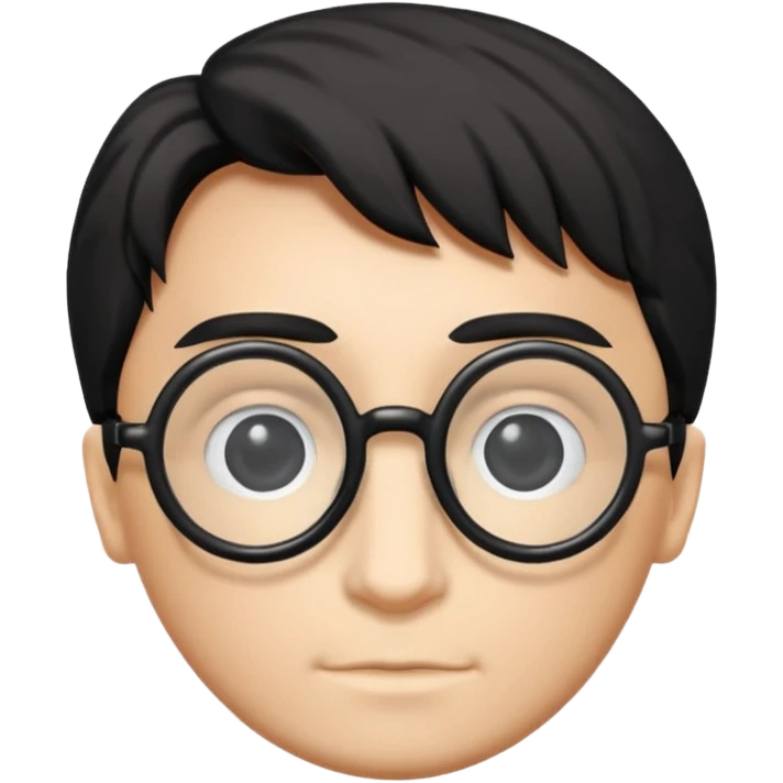 harry potter glasses emoji