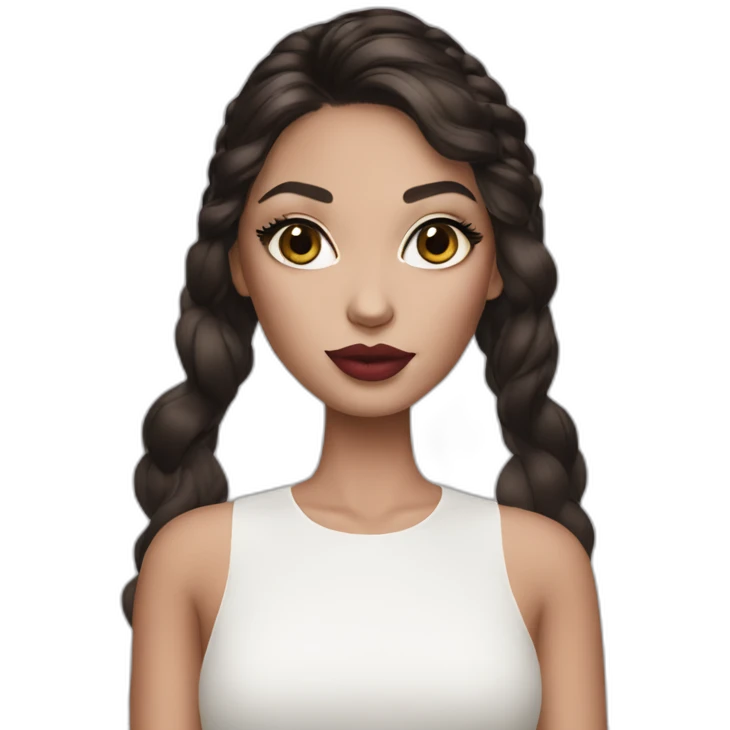 Dior MAKEUP brunette emoji