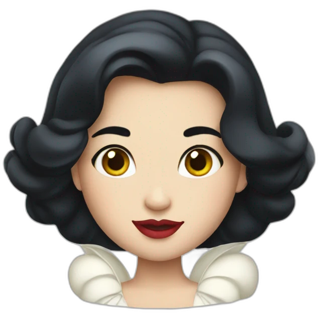 Snow White princess emoji