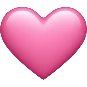 Pink heart  emoji
