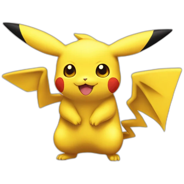 Pikatchu amoureux de dracofeu emoji