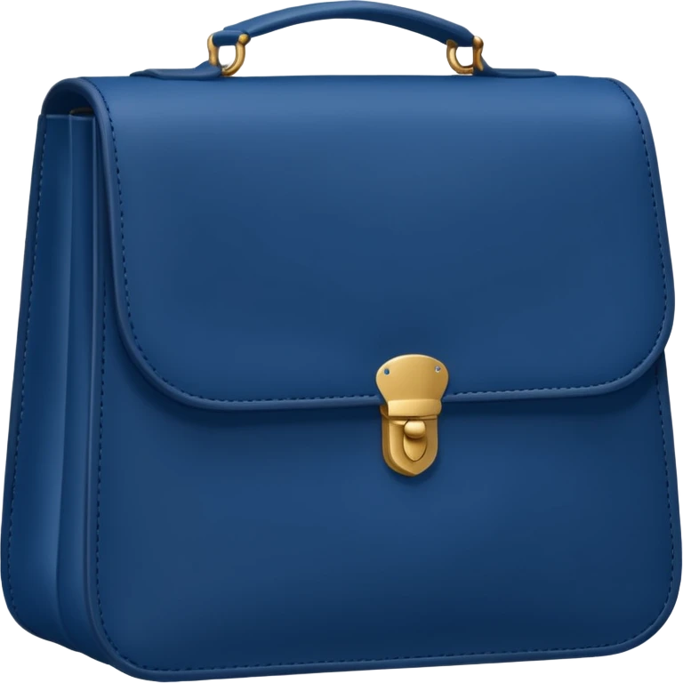 deep Prussian blue bag emoji