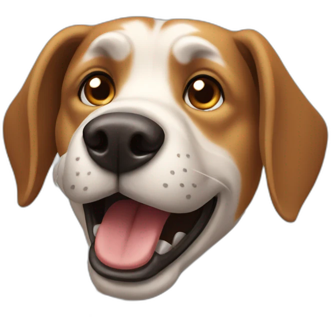 barking dog emoji