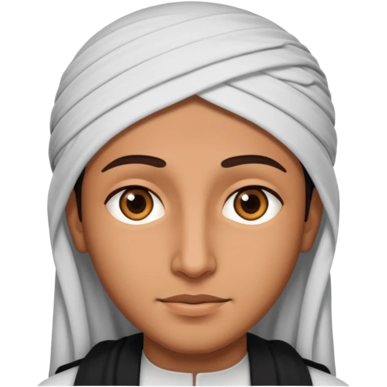Arabic person emoji