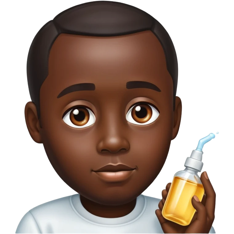 Diddy with baby oil emoji