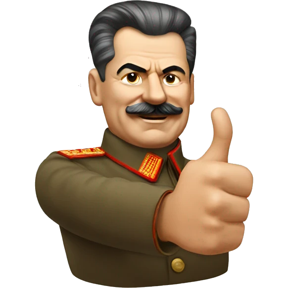 stalin thumbs up emoji