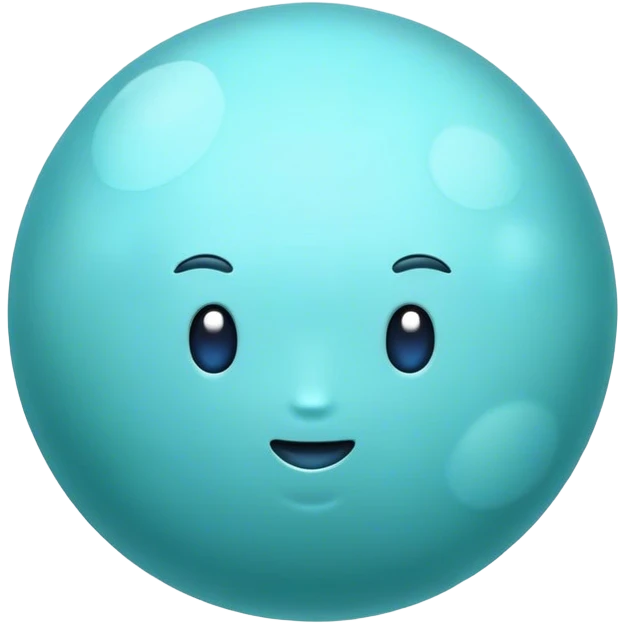 Planet Uranus emoji